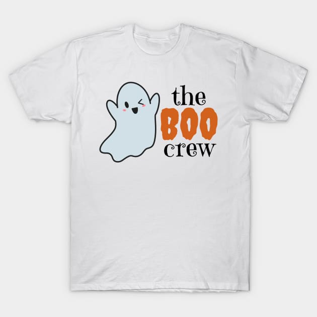 Ghoul The Boo Crew Halloween T-Shirt by Art by Biyan